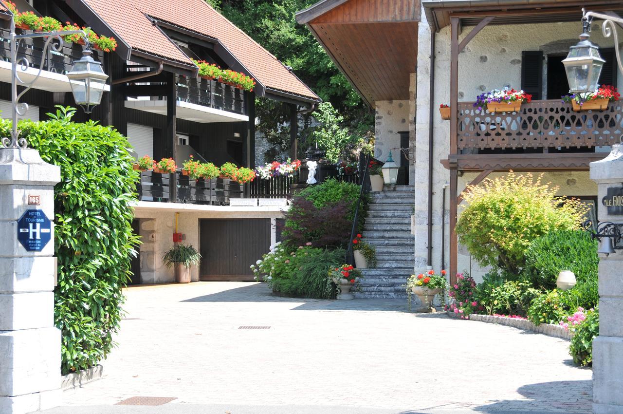 Auberge Du Roselet Duingt Eksteriør bilde